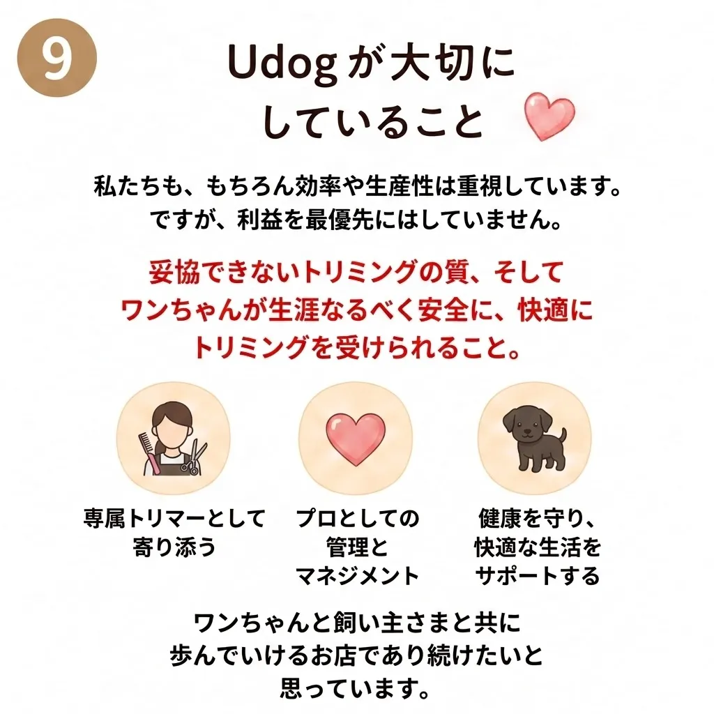 🐾 Udogが「手洗い」にこだわる理由 🐾 トリミングサロン...